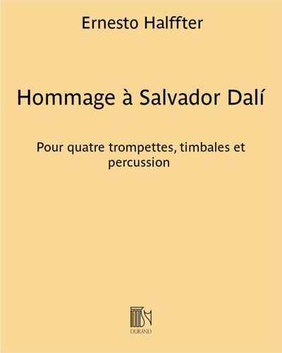 Hommage à Salvador Dalí — Ernesto Halffter