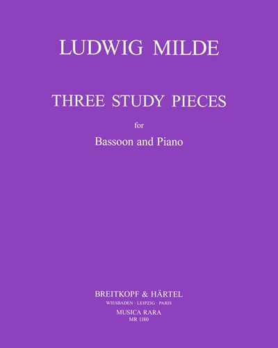 3 Studienstücke — Ludwig Milde
