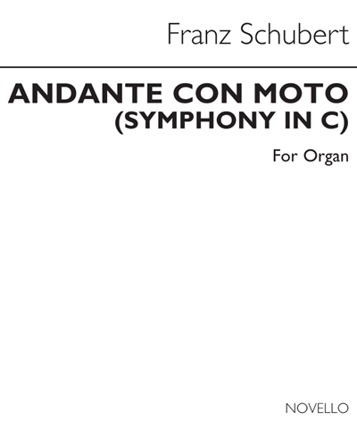 Andante con Moto (from 'Symphony in C') — 舒伯特