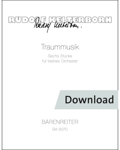 Traummusik — Rudolf Kelterborn