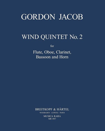 Wind Quintet No. 2 — Gordon Jacob