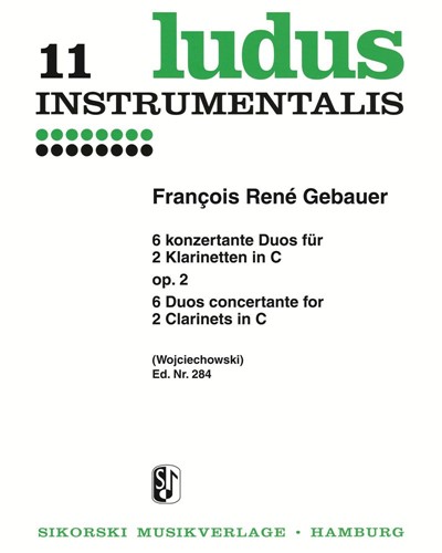 Six Duos Concertante, op. 2 — François-René Gebauer
