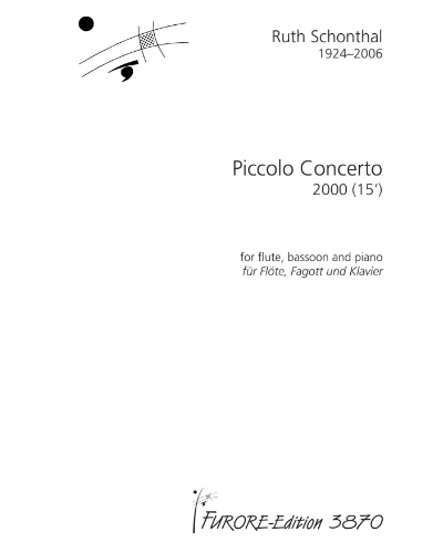 Piccolo Concerto — Ruth Schönthal