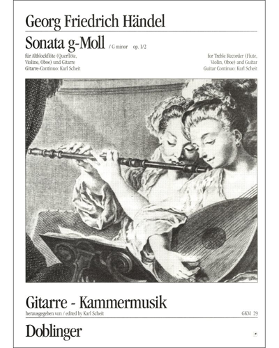 Sonata in G minor, op. 1 No. 2 — George Frideric Handel