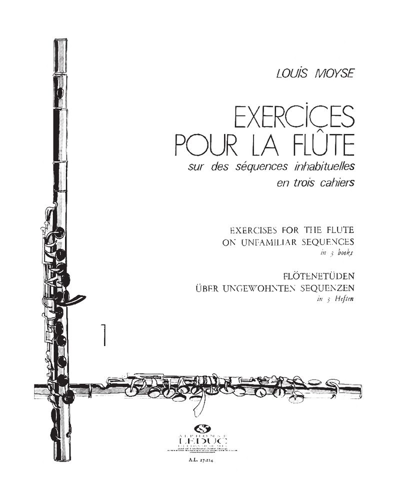 Exercises pour la flûte sur des séquences inhabituelles, Vol. 1 — Louis Moyse
