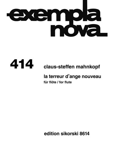 La terreur d'ange nouveau — Claus-Steffen Mahnkopf