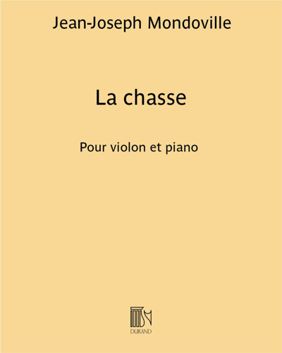 La chasse (Fragment from 'Fifth Sonata') — Jean-Joseph de Mondonville