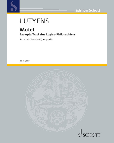 Excerpta tractati logico Philosophici — Elisabeth Lutyens