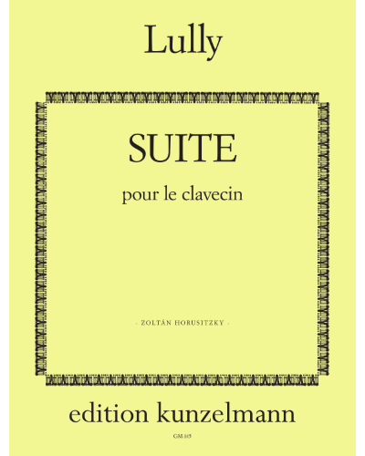 Suite for Harpsichord — 吕利