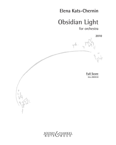 Obsidian Light [Revised 2012] — Elena Kats-Chernin