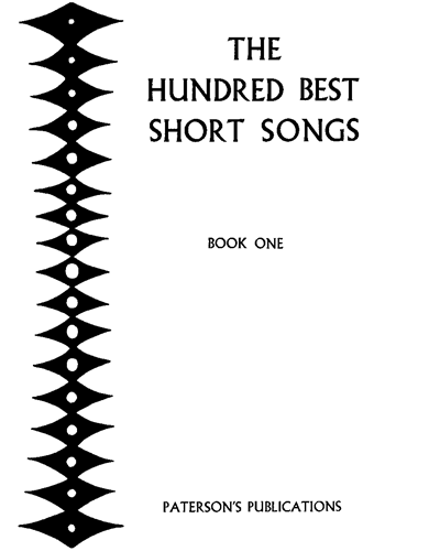 The Hundred Best Short Songs, Book 1 — 合集
