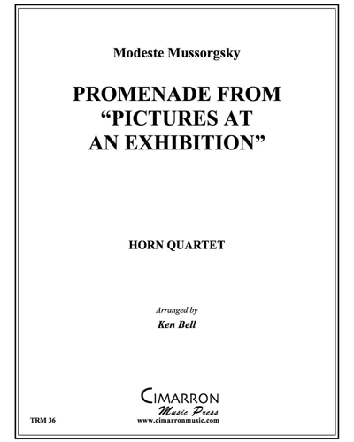 Promenade from "Pictures at an Exhibition" — 穆索尔斯基