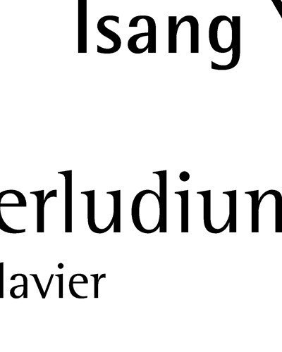Interludium A — 尹伊桑