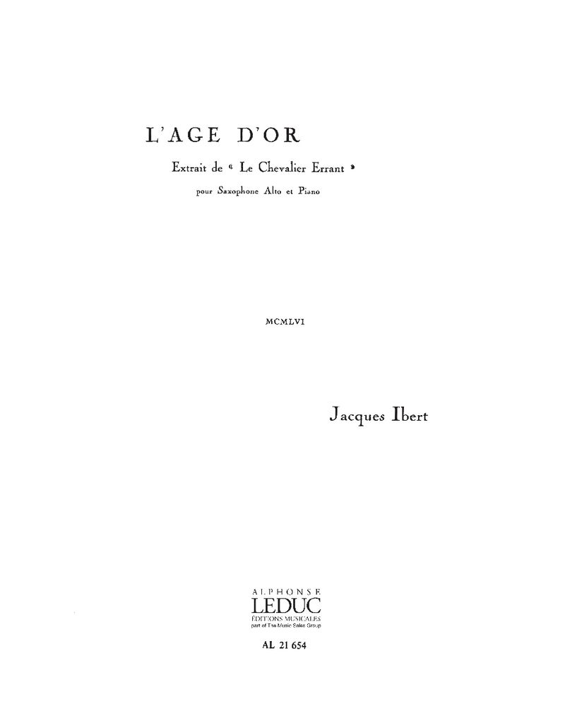 L'age d'or — 雅克·伊贝尔