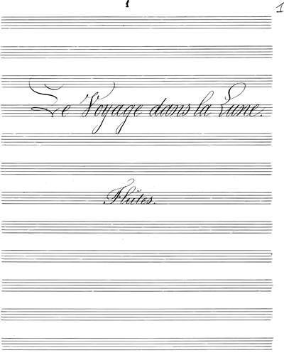 Le voyage dans la Lune — Jacques Offenbach