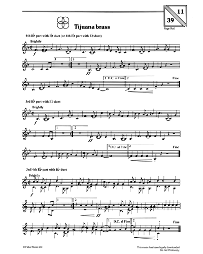 Tijuana Brass/I Saw Three Ships — Richard Duckett