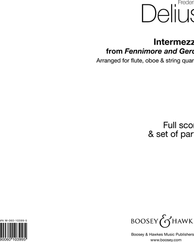 Intermezzo (from 'Fennimore & Gerda') — 戴留斯