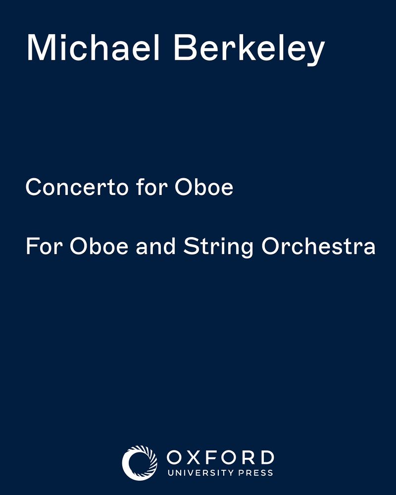 Concerto for Oboe — 迈克尔·伯克利