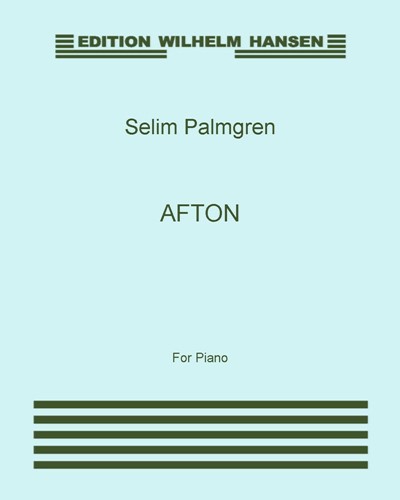 Afton, op. 50/3 — 塞利姆·帕尔姆格伦