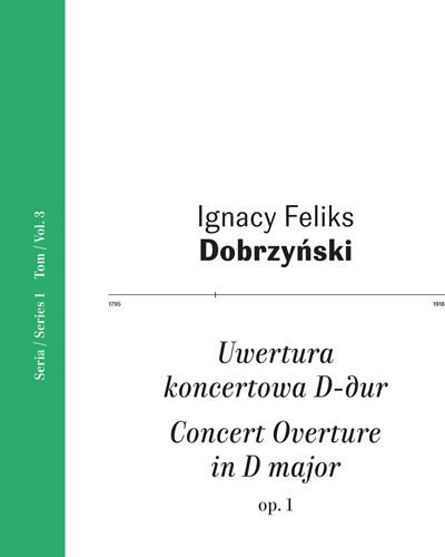 Concert Overture in D major — Ignacy Feliks Dobrzyński
