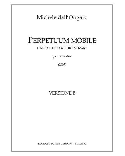 Perpetuum mobile — Michele Dall'Ongaro