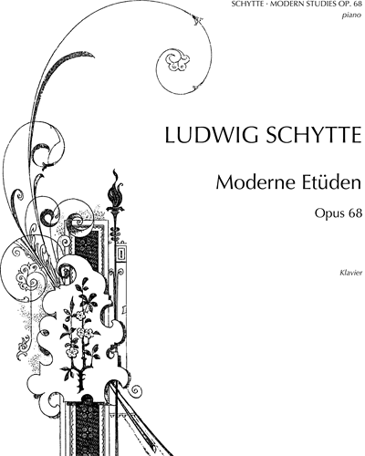 Twenty-five Modern Studies, op. 68 — Ludvig Schytte