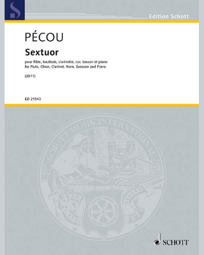 Sextuor — Thierry Pécou