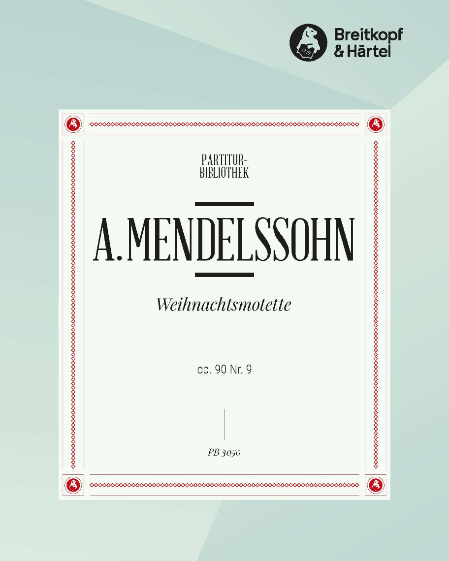 Weihnachtsmotette op. 90/9 — Arnold Mendelssohn