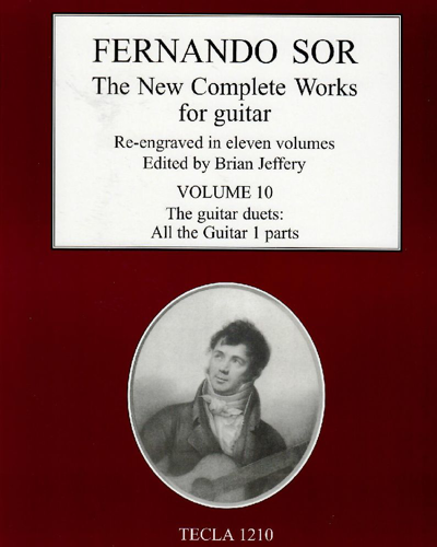 The New Complete Works for Guitar, Vol. 10 — 费尔南多·索尔