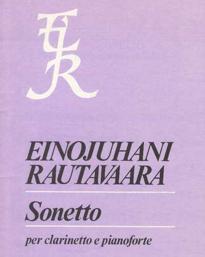 Sonetto for Clarinet and Piano — 劳塔瓦拉