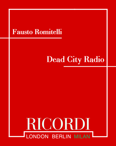 Dead City Radio - Audiodrome — Fausto Romitelli