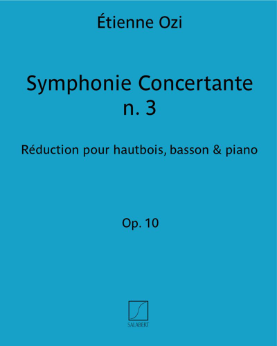 Symphonie Concertante n. 3 Op. 10 — Étienne Ozi