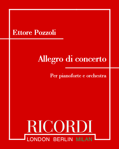 Allegro di concerto — Ettore Pozzoli