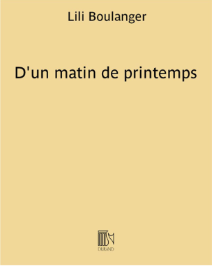 D'un matin de printemps — 莉莉·布朗热
