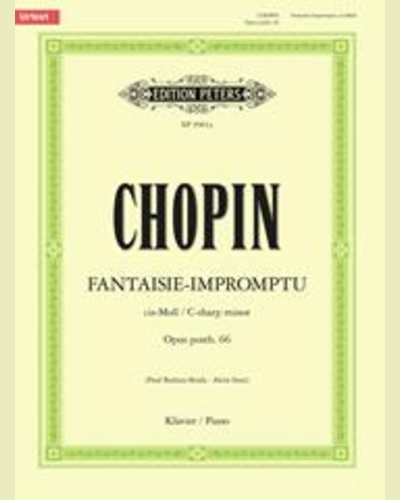 Fantaisie-Impromptu in C sharp minor Op. posth. 66 — 肖邦