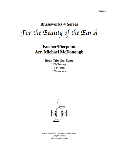For the Beauty of the Earth — Conrad Kocher