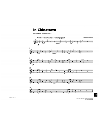In Chinatown — Pam Wedgwood