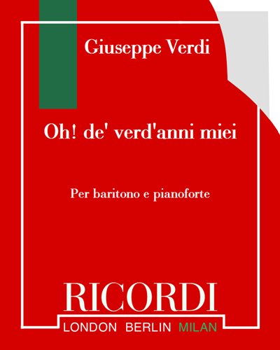 Oh! de' verd'anni miei (from 'Ernani') — 威尔第