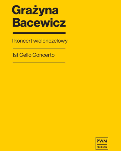 Cello Concerto No. 1 — 巴切维奇