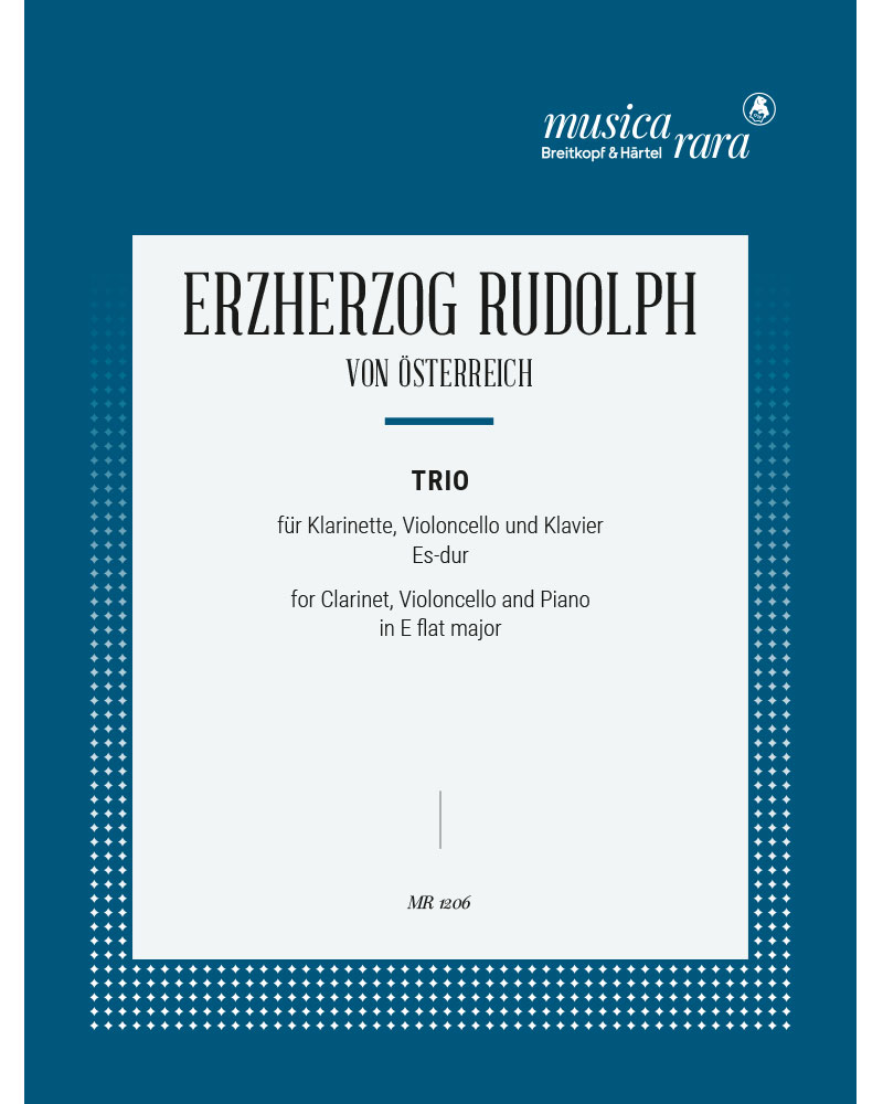 Trio in E flat major — Rudolph Erzherzog von Österreich