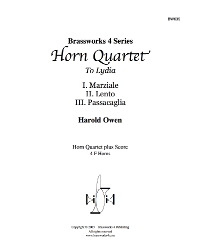 Horn Quartet — Harold Owen