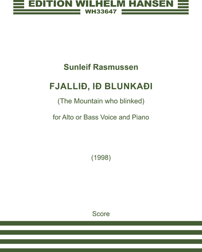 The Mountain who Blinked — Sunleif Rasmussen