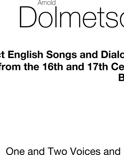 Select English Songs & Dialogues, Book 1 — (DOLMETSCH)
