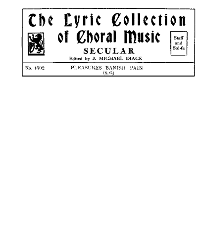 Pleasures Banish Pain (from "Time and Truth") — George Frideric Handel