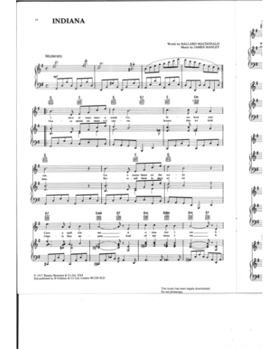 Indiana (Back Home Again In Indiana) — Eddie Condon