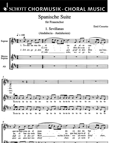 Spanische Suite — Emil Cossetto