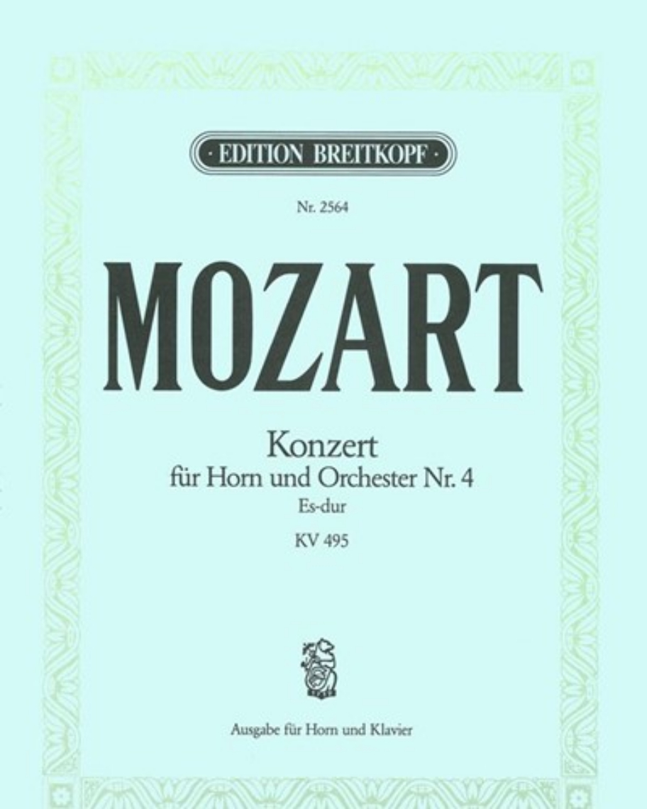 Horn Concerto No. 4 in E-flat major, K. 495 — 莫扎特