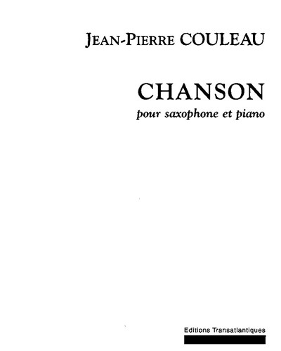 Chanson — Jean-Pierre Couleau