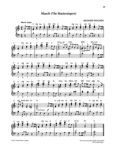 March (from 'The Mastersingers') — 瓦格纳