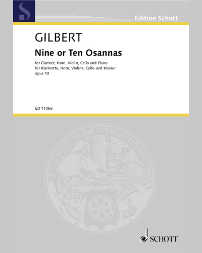 Ten Osannas, op. 10 — Anthony Gilbert